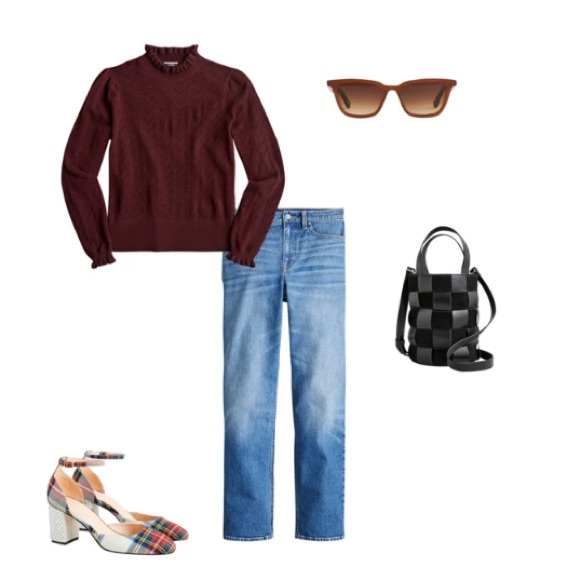 J. Crew Angular Wayfarer Sunglasses - Picture 6 of 14